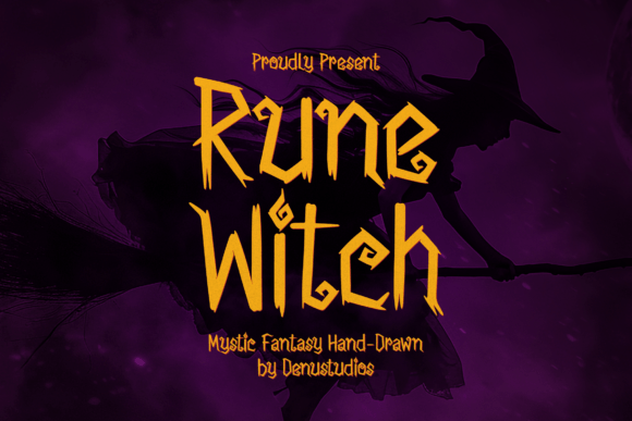 Adding Magical Charm with the Rune Witch Typeface
