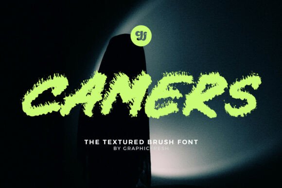 Camers Font: A Bold, Textured Brush for Your Digital Designs