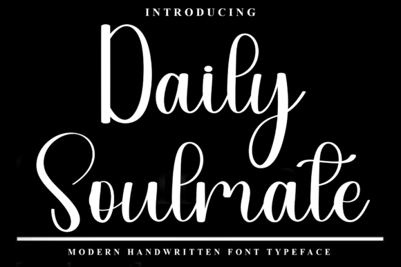 Daily Soulmate: A Festive Script Font for Your Creative Projects