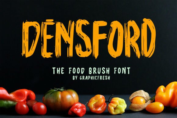 Densford: A Friendly Script Font for Authentic Editorial Design