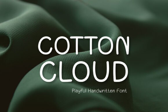 Embracing Cotton Cloud: The Handwritten Font for Crafters