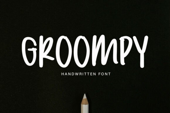 Groompy: The Playfully Practical Handwritten Font for Makers