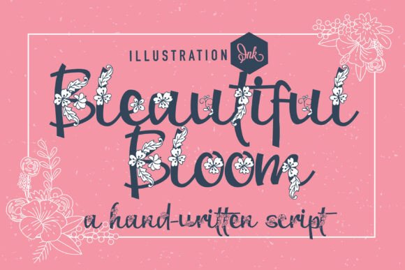How Bleautiful Bloom Family Elevates Campaign Typography