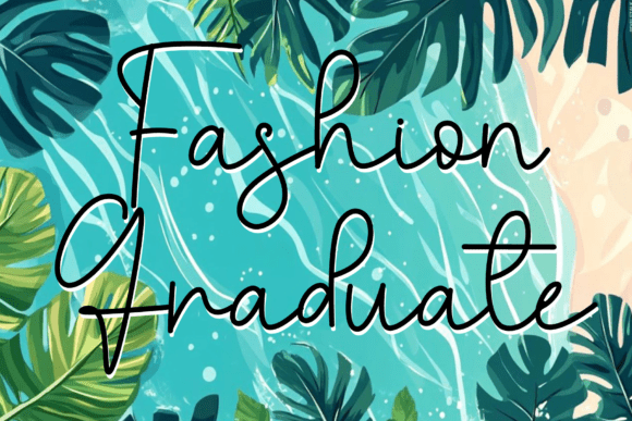 How the Fashion Graduate Script Font Elevates Brand Materials