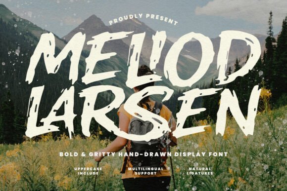 Meliod Larsen: A Typeface Built for Campaigns That Need to Roar