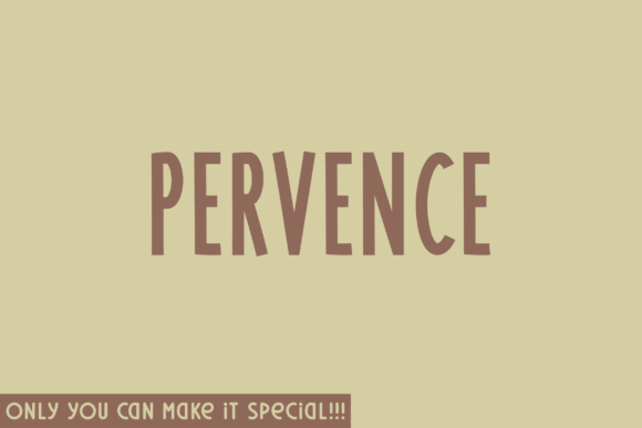 Pervence: A Font That Feels Like Your Brand’s Handwriting