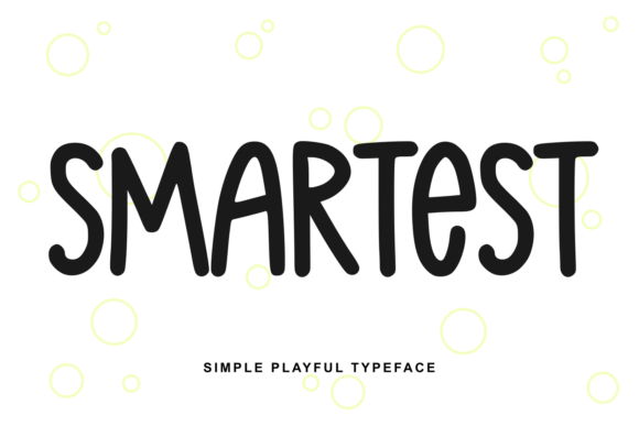 Smartest: A Playful Typeface for Modern Editorial Design