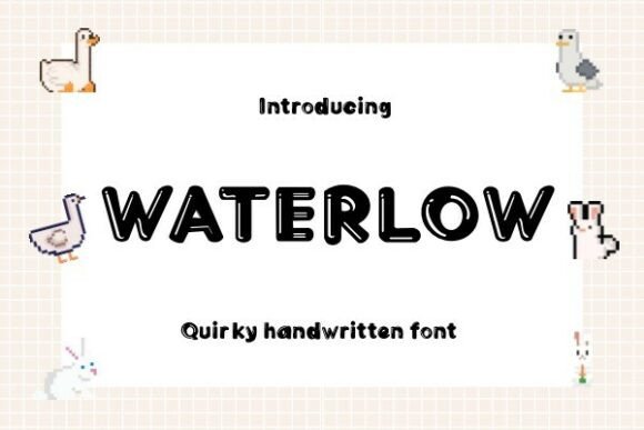 The Waferlow Font: A Bold Script for Distinctive Branding