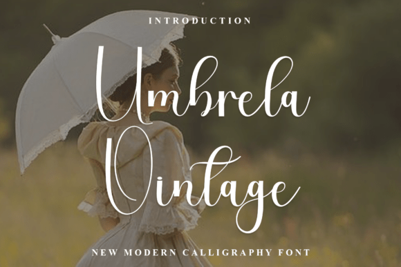Umbrela Vintage: The Friendly Font for Connecting Campaigns