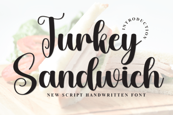Why Turkey Sandwich Is My New Favorite Editorial Font